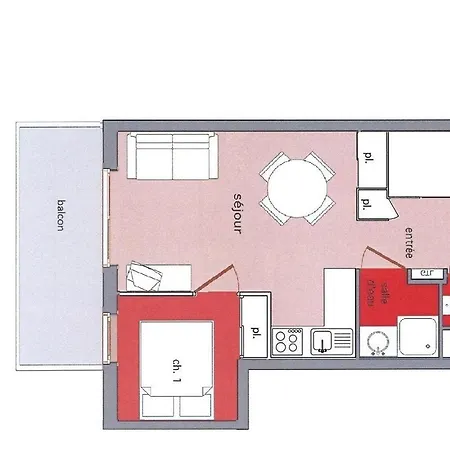 Cosy, 5 Personnes, 1 Chambre, 1 Coin Montagne - Ecrini06 بوفورت